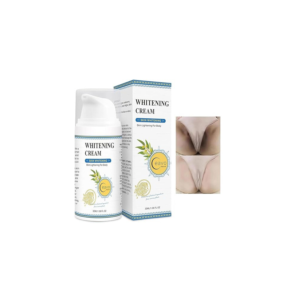 Skin Lightening With Niacinamide & Vitamin C, For Intimate & Body Areas 1Oz Cream