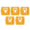 5Pcs for Dewalt 18V Battery Storage Rack Holder Case Battery Holder 1