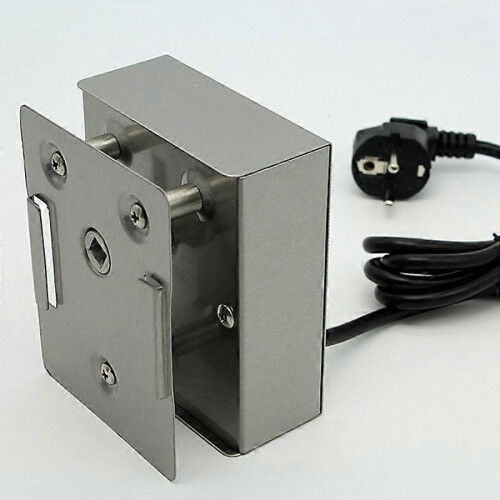 Zware vlees BBQ-draaispit met elektrische motor, metalen draaispit, motor. 2