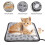 Pet Heating Pad,dog Cat Electric Heating Pad Waterproof Adjustable Warming Mat 45*45cm 2
