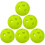 Μπάλες Pickleball εσωτερικού χώρου - Συσκευασίες 12 τεμαχίων 26 τρυπών - Ανθεκτικές κ 4