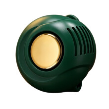(Olive Green) Portable Fan Clip On 3 Speed 360 Degree Rotatable Silent Cooling Device Personal Bladeless Neck Fan