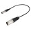 PCS Mini XLR 3pin αρσενικό σε συμβατότητα με καλώδιο ήχου Canon για μεταφορά διεπαφή 3