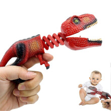 Pince robot dinosaure télescopique à mâchoires mécaniques - Jouet dinosaure pour enfants - Cadeau dinosaure à mordre