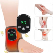 1 massaggiatore portatile per piedi e caviglie con funzione riscaldante – Senza fili per alleviare il dolore, ridurre il gonfiore, con