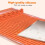 2 PCS Silicone Griddle Tools Mat Compatible with Blackstone - Large Silicone Griddle Spatula Mat , Heat Resistant Tool Rest with Drip Pad 5