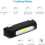 Επαναφορτιζόμενο φως ποδηλάτου LED με USB για νυχτερινή ασφάλεια, αδιάβροχο, 3