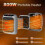 Portable 800W Ceramic Heater with Remote, Timer, LED Display & 2 Heat Settings hwy 2