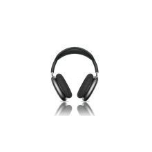 (Black) KINSI Bluetooth Headphones Wireless Over Ear with Charging Case, Volume Control for iPhone Samsung Android