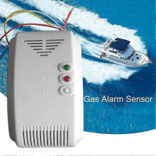 Sensor de alarma de gas de 12 V para propano, butano, GLP y gas natural, ideal para autocaravanas y furgonetas camper.