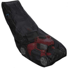 Funda para cortacésped, impermeable, a prueba de polvo, con protección UV, 210D, 188*63*99cm, negra.