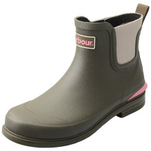 (5) Barbour Abbeyfield Womens Wellington Boots in Olive