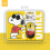 SOAR Peanuts Mouse & Mouse Pad Combo Yellow- Chill 2