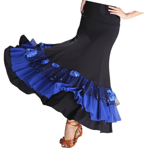 Stunning Stage Performances Skirt For Modern Dance Elastic-B