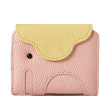 Credit Card Wallet,Card Organizer Accordion Wallet Compact-Pink