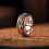 Handcrafted Copper Adjustable Ring with Intricate Vajra Birthday 6