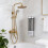 Hotel Style Soap Dispenser 300ml Tool complimentary-Black 3