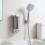 Hotel Style Soap Dispenser 300ml Tool complimentary-Black 6