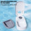 Timed Pet Diet Distributor With Two Parts For Different-1 5