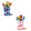 Trendsetzende Tulpen- und Schuhbrosche, einzigartiges-Blau 3