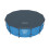 Bestway Bestway 12ft Round Blue Polyethylene Pool Cover with Fixing Chains 1