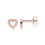 Thomas Sabo Thomas Sabo ear studs hearts large gold-plated silver H1945-416-14 1