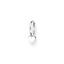 THOMAS SABO Single hoop earring with heart pendant silver 925 Sterling Silver