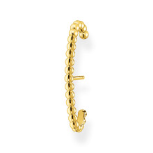 THOMAS SABO Single ear stud dots gold 925 Sterling Silver, 18k Yellow Gold Plating