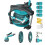 Permanent Garden Hose Attachment With variable Jet For-15 1