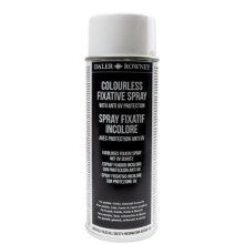 Daler-Rowney Fixative Spray, Aerosol Can, 13.52oz - 400 ml, Perfix/Pastel Colourless Fixative