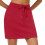 Active Skirts for Women with Inner Lining and Pockets for-Red S 1