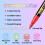 12Pcs Assorted Pastel Highlighters Friendly Design Smooth Ink 5