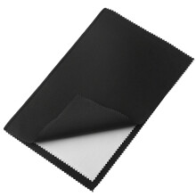 Soft 4 Layer Silver Polish Cloth Jewelry Care Cloth-Black