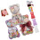 Small Plastic Bear Shaped Container Candy Holder-Mixed colors 1
