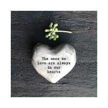 East of India Heart Token - Ones We Love
