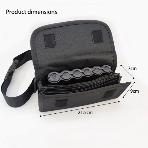 Multi Compartment Waist Pack Breathable Fabric For Storing Coins 2