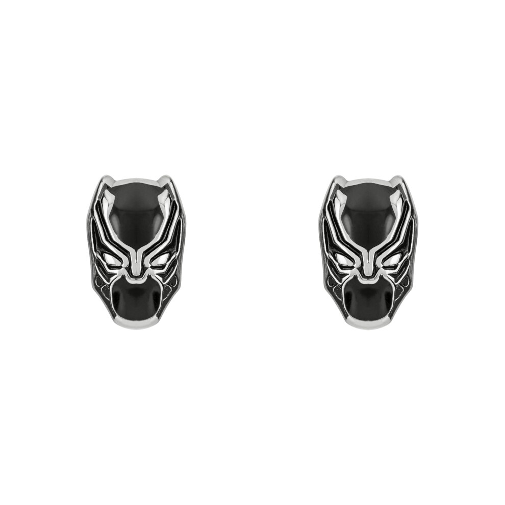 Disney Marvel Stainless Steel Black Panther Stud Earrings E600217L-image-OPC-PT7HKRB-NEW