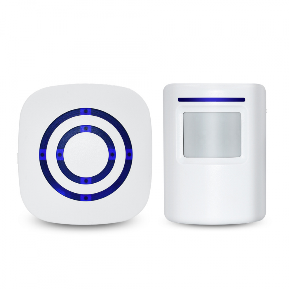 2025 Passage Alarm, Shop Bell, Wireless Alarm System With Motion Detector 9408048635801
