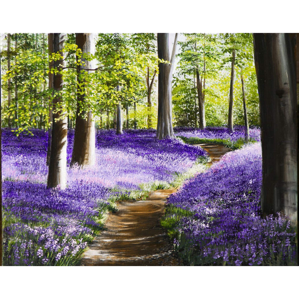 Top Banana Gifts Bluebell Woods - Premium Quality Heavyweight Mouse Mat 5055741509744