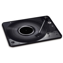 Turntable Record Player 2 PC Computer Mouse Mat Pad