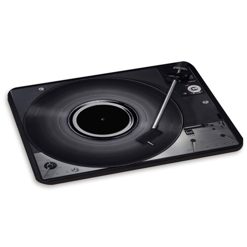 Turntable Record Player 2 PC Computer Mouse Mat Pad