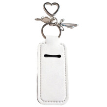 Stylish Pastel Keychain With Mini Lipstick Holder Soft-No. 1