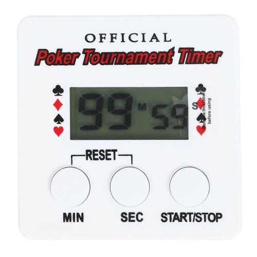 Poker-Timer, Party-Timer, Poker-Countdown-Timer, dekorativer Timer (ohne Batterie) 1