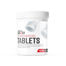 Problem Solved - Chlorine Disinfectant Tablets | For Hot Tubs, Spas and Pools | 200 Tablets 640g, White