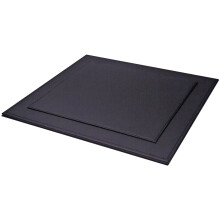 Allsop Metro 06308 Leather Mouse Mat Elegant Leather Look Black