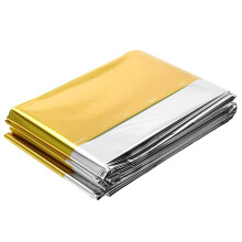 Emergency Thermal Blanket Outdoor Survival-160x210cm Gold