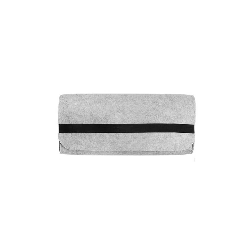 Gaming Keyboard Case, Wool Felt Construction, Protective Sleeve For Travel, (Light 68% Case) Grey 5061015831664