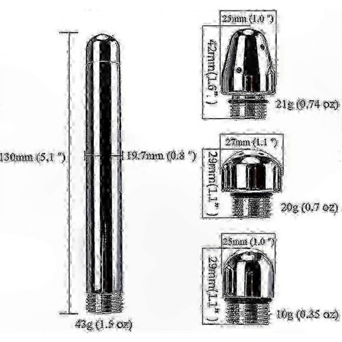 Anal Cleansing System with 3 Interchangeable Heads for Effective Colonic Hygiene Support 1