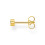 Thomas Sabo Thomas Sabo single stud earrings white stone gold plated silver H2136-414-14 3