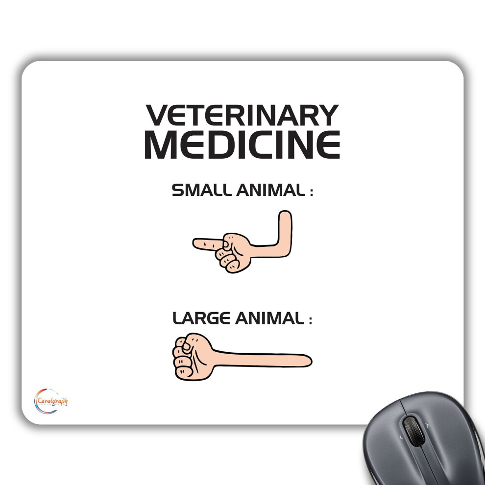 Coralgraph Inc Cp408 Veterinary Medicine Novelty Gift Printed Pc Laptop Computer Mouse Mat Pad 7625650009567